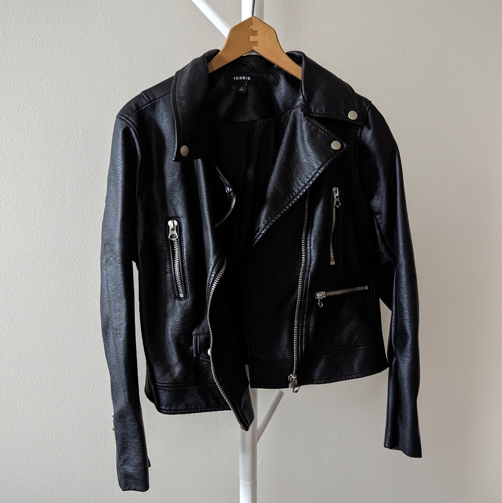 Torrid Faux Leather Jacket